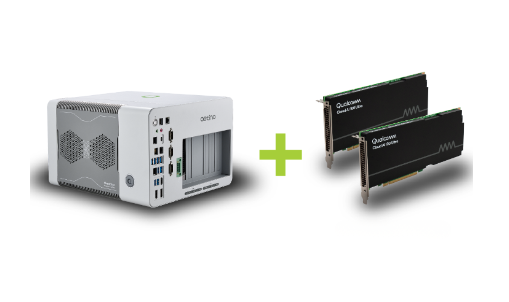 Qualcomm Cloud AI 100 Ultra + Aetina Box Hardware Setup